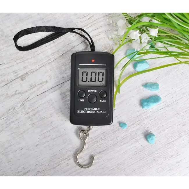 Ruhhy Digitale Bagageweegschaal met LED - Tot 40kg - Compact en Handig