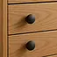 Ruhhy Meubelknoppen Zwart – Set van 10 – Rond – Schroefmontage – Modern Design