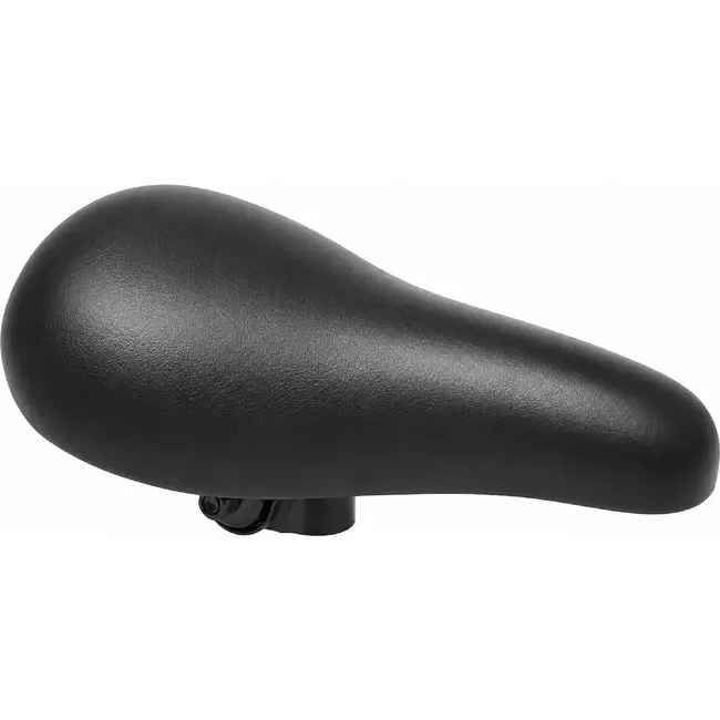 Selle Comfortabel kinderfietszadel - universeel - zwart - voor 16-22 inch fietsen