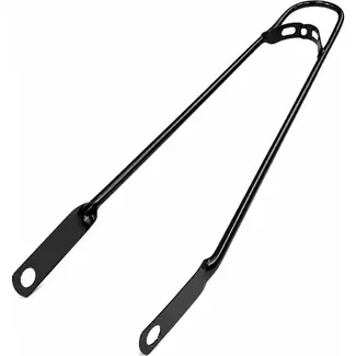 Falkx Spatbordstang achter - 28x1 1/2 - Zwart - Met bumper - Geschikt voor omafietsen