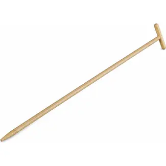 Hendrik Jan Schoffelsteel essen 28 mmx 160 cm met hilt, ophanggat & FSC - hout - 160 cm - 28 mm - voor tuinbewatering en onderhoud