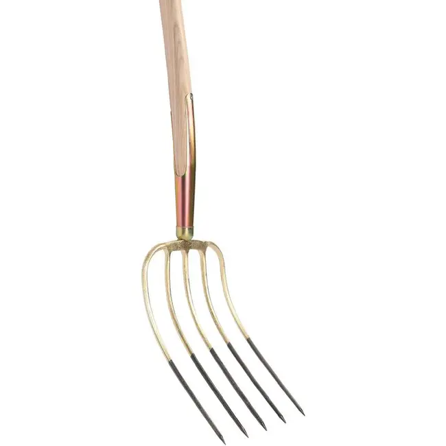 Talen Tools Ergonomische Mestvork met D-greep - 85cm - 5 Tanden voor Tuinwerk