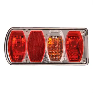 ProPlus Achterlicht aanhanger/caravan - 6 functies - 222 x 100 mm - Links
