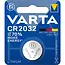 Varta Lithium knoopcelbatterij - CR2032 - 3V - 230mAh - lange levensduur