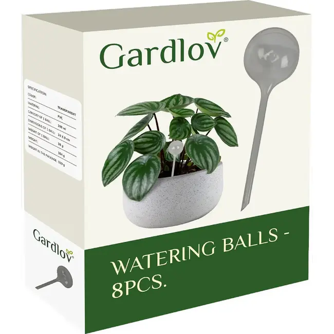 Gardlov Waterballen Set van 8 - Zorgeloze Plantenbewatering