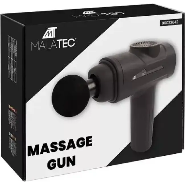 Malatec Massage Gun - Krachtige Spierpijn Verlichting met 8 Opzetstukken