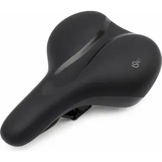 Selle Royal Comfortabel unisex stadszadel zwart met zachte vulling