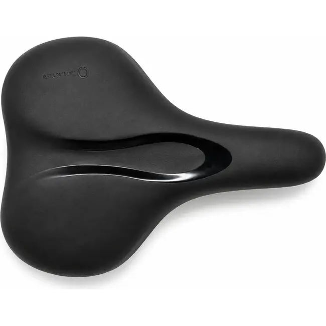 Selle Royal Comfortabel unisex stadszadel zwart met zachte vulling