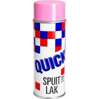 Quick Roze lak - 400ml - Duurzame afwerking - Geschikt voor fietsen en metalen oppervlakken