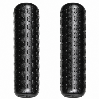 Herrmans Ergonomische fietshandvatten - Zwart - 110 mm - Comfort en grip - Veilig materiaal