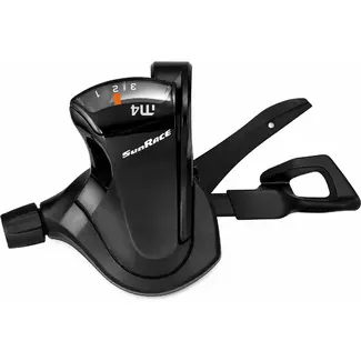 Sunrace Linker duimversteller - 3 versnellingen - aluminium - lichtgewicht - 170 cm kabel