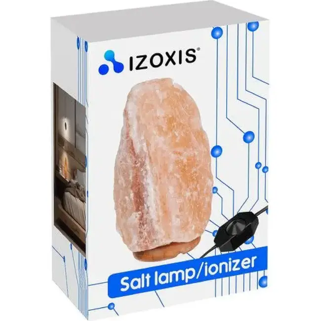 Izoxis Zoutlamp & ionisator – Zuiver je Lucht & Verfraai je Ruimte