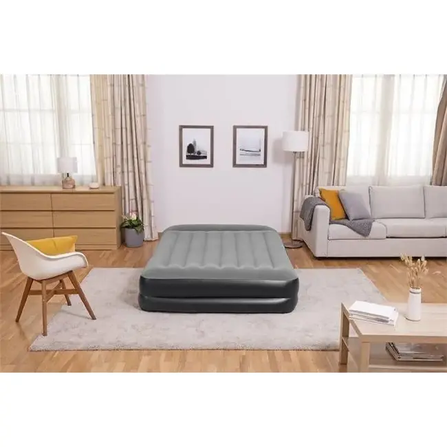 Bestway Tweepersoons Luchtmatras met Pomp 203x152x46 cm - Snel Opgeblazen Comfort