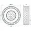ProPlus Neuswielband - Kunststof Velg - Luchtband - Ø 260 mm - 150 kg Laadvermogen - Zwart