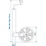 ProPlus Neuswiel voor aanhanger - rubberband 220x70 mm - max. belasting 150/90 kg