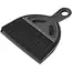 ProPlus Compacte stoffer en blik set - 17 x 19,5 cm - Grijs/Zwart - Ideaal voor kamperen
