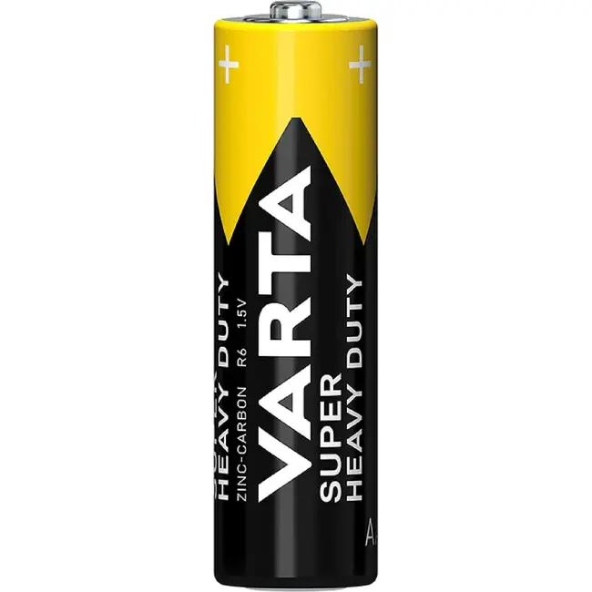 Varta Superlife batterijen - koolzink - AAA - 1,5 Volt - 2 stuks