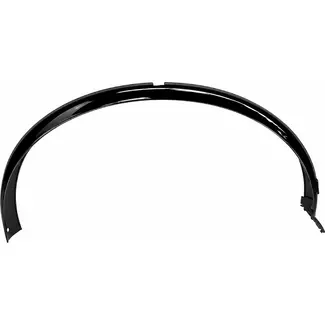 Batavus Zwart achterspatbord - 28 inch - 48 mm breed - Bescherming tegen vuil en water