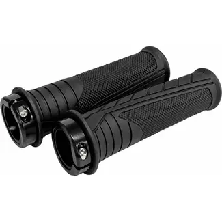 Falkx Zwarte Fietshandvatten Set Voor Meer Grip En Comfort Tijdens Fietsen