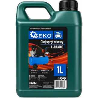 GEKO Olie voor luchtcompressoren - Lage belasting - 1 liter