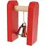 Kruzzel Houten Domino Culodrome - 1131-Delige Set voor Creatief Familieplezier