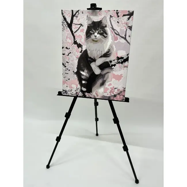 Maaleo Schilderen op Nummer 40x50cm Kitten - Ontspan en Creëer Kunst