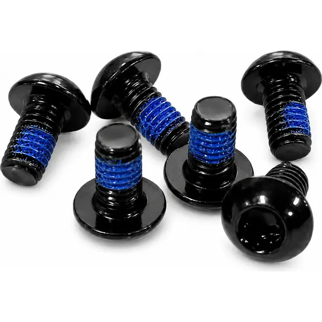 Falkx Remschijf - 180 mm - 6-bout montage - Staal - Zwart