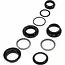 Falkx Balhoofdset 1" - Draad - Vorkconus 26,4 mm - Staal - Open kogellagers