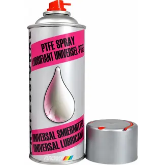 Motip PTFE spray - Universeel smeermiddel - Waterafstotend - 400ml - Voor metaal en kunststof