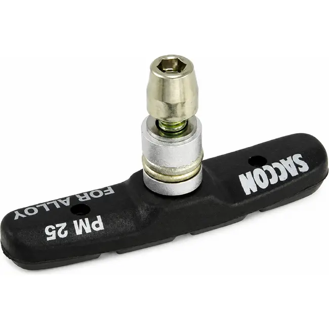 Saccon V-brake remblokken - 70mm - Zwart - Set van 2 - Betrouwbare remkracht