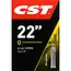 CST Binnenband 22 inch - Dunlop ventiel 40 mm - Hoogwaardig rubber - Geschikt voor ATB's en kinderfietsen