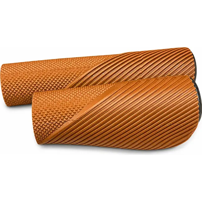 Falkx Fietshandvatten bruin - Comfortabele grip - Duurzaam materiaal - 92/135 mm