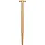 Hendrik Jan Spadesteel essenhout 80 cm met dwarsstuk, voor spade met lange dul, stevige grip, FSC