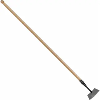 Hendrik Jan Topshoffel 16 cm van gesmeed staal, steel 170 cm met hilt, voor borders en lichte grond - staal - 170 cm - 16 cm