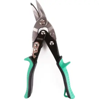 Hofftech Blikschaar - Rechtshandige knip - Gehard carbon staal - 250 mm - Easy-grip handvaten