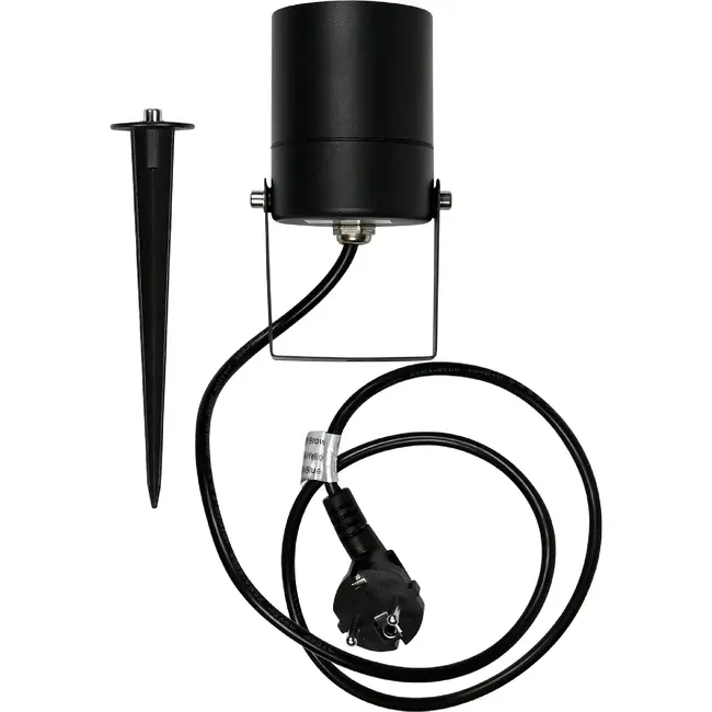Hofftech Grondspot tuin met GU10-fitting, grondpen en IP65 stekker