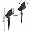 Hofftech Grondspot tuin met GU10-fitting, grondpen en IP65 stekker
