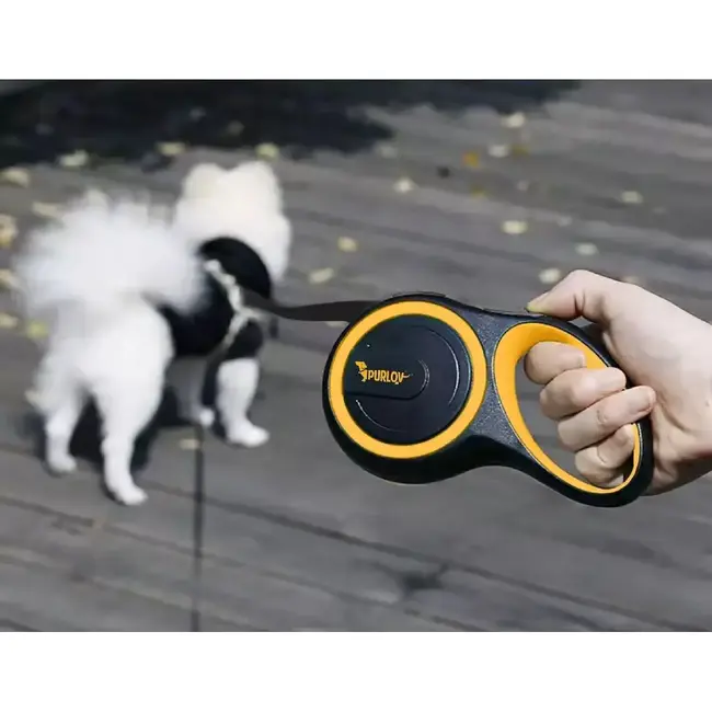 Purlov Automatische Hondenriem 8m – Perfect voor Grote Honden tot 50kg