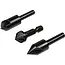 Benson Verzinkboorset - 3-delig - 12, 16, 19 mm - Voor hout en plaatmateriaal