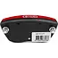 Falkx Achterlicht LED - 3 Sterren - 80mm Montage - Inclusief Batterijen - Reflector Functie