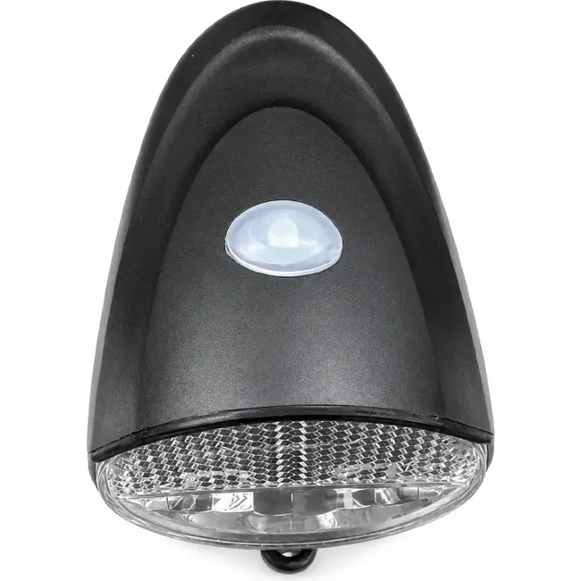 Falkx Koplamp LED met reflector - 100 lux - Aluminium - Inclusief montagebeugel en batterijen