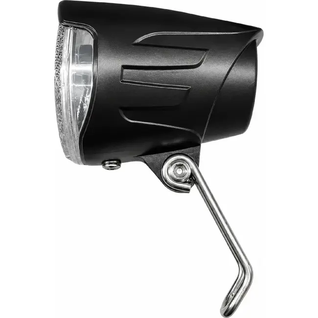 Falkx Koplamp LED met reflector - 100 lux - Aluminium - Inclusief montagebeugel en batterijen