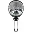 Falkx Koplamp LED met reflector - 100 lux - Aluminium - Inclusief montagebeugel en batterijen