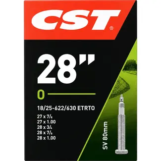 CST Binnenband 28 inch - 80mm Frans ventiel - Duurzaam en betrouwbaar - Geschikt voor diverse bandenmaten