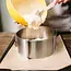 Ruhhy Verstelbare RVS Taartring 12 cm Hoog Bakring voor Taarten, Biscuit, Cheesecake en Professionele Dessertcreaties