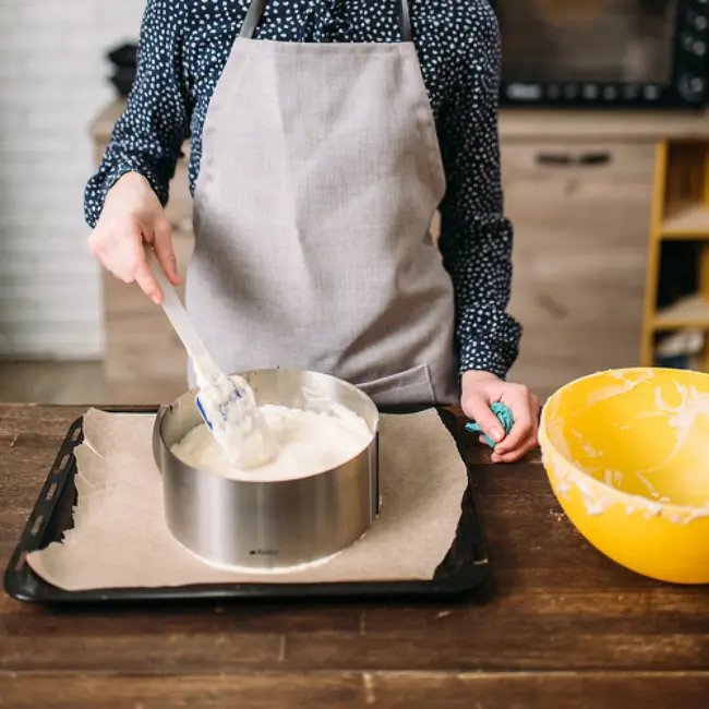Ruhhy Verstelbare RVS Taartring 12 cm Hoog Bakring voor Taarten, Biscuit, Cheesecake en Professionele Dessertcreaties