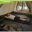 Malatec Zelfopblaasbaar eenpersoons luchtmatras 190 x 60 cm met voetpomp en opberghoes voor kamperen en trekking