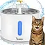 Purlov Drinkfontein voor Hond en Kat 2 l met Filtersysteem, Watercirculatie en USB Voeding voor Vers Drinkwater