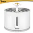 Purlov Drinkfontein voor Hond en Kat 2 l met Filtersysteem, Watercirculatie en USB Voeding voor Vers Drinkwater