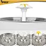 Purlov Drinkfontein voor Hond en Kat 2 l met Filtersysteem, Watercirculatie en USB Voeding voor Vers Drinkwater